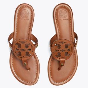 Leather Tory Burch Sandals